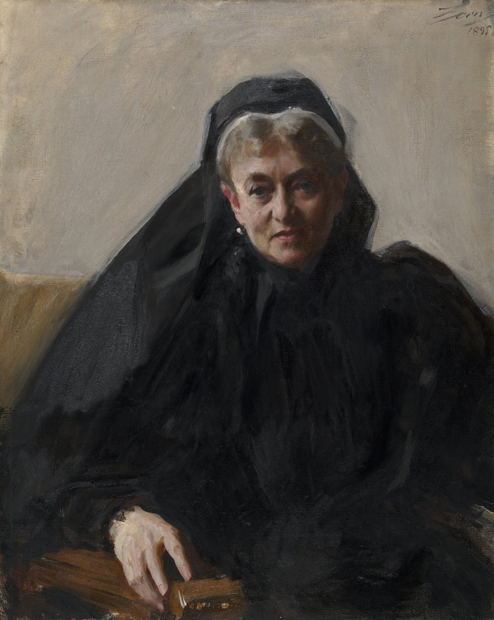 Maria Sheldon Scammon, 1895. alkotó: Anders Leonard Zorn