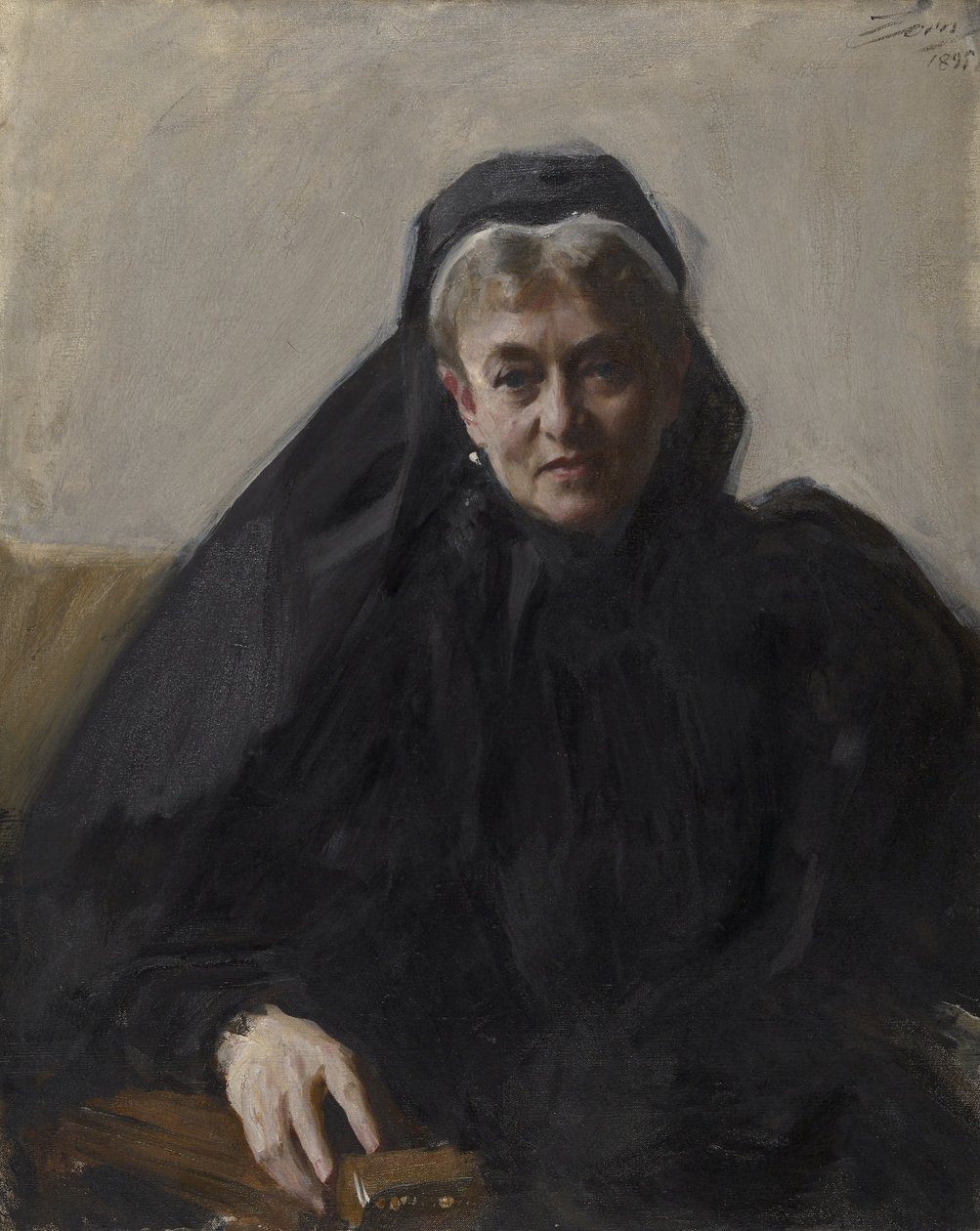 Maria Sheldon Scammon, 1895 alkotó: Anders Leonard Zorn