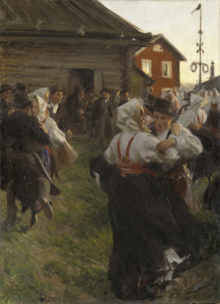 Nyári Tánc alkotó: Anders Leonard Zorn