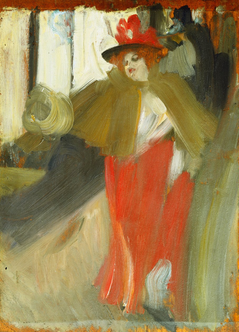 Éjszakai hatás 11, egy tanulmány, alkotó: Anders Leonard Zorn