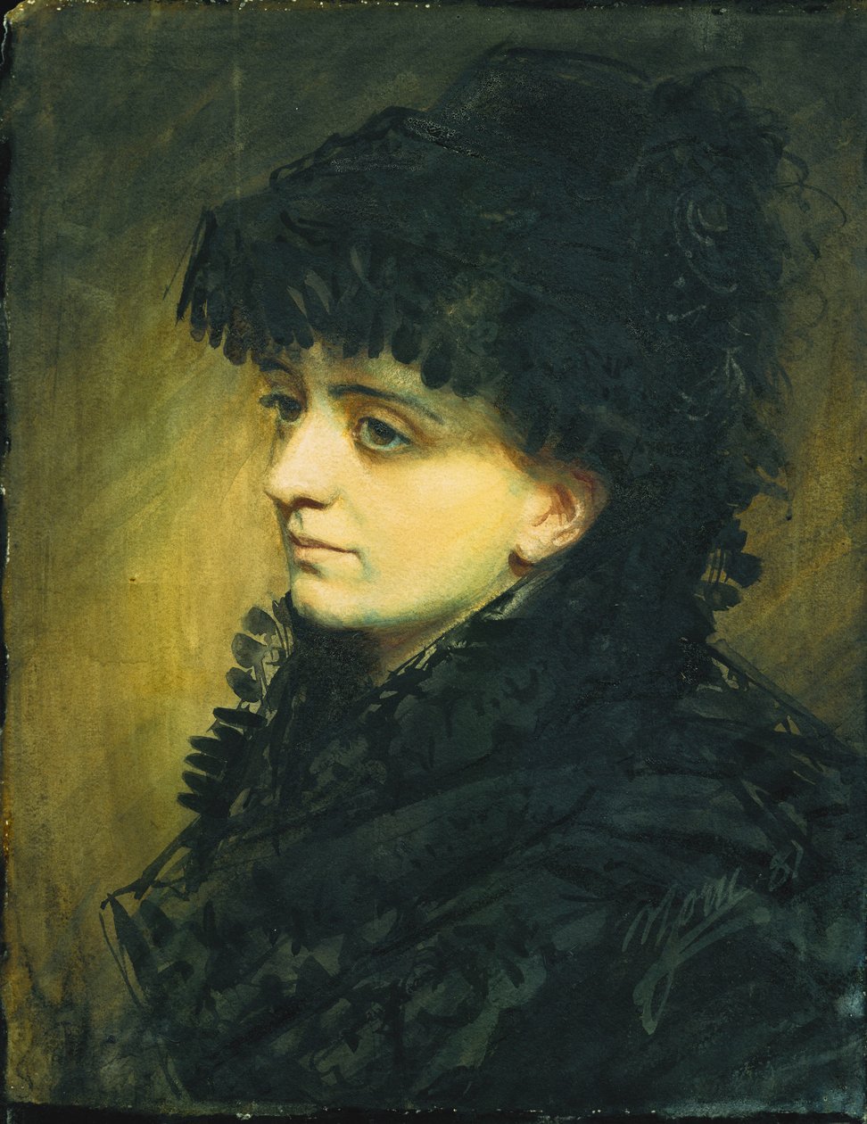 Jeanna Heijkenskjold portréja, 1881 alkotó: Anders Leonard Zorn