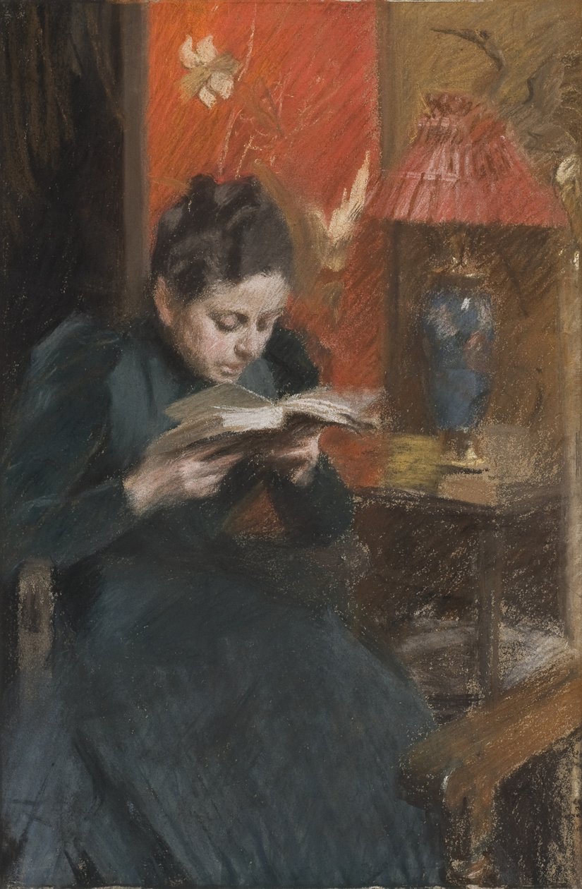 A művész felesége, 1889 alkotó: Anders Leonard Zorn