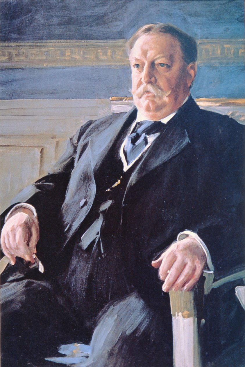 William H. Taft (1857-1930) (színes litó) alkotó: Anders Leonard Zorn