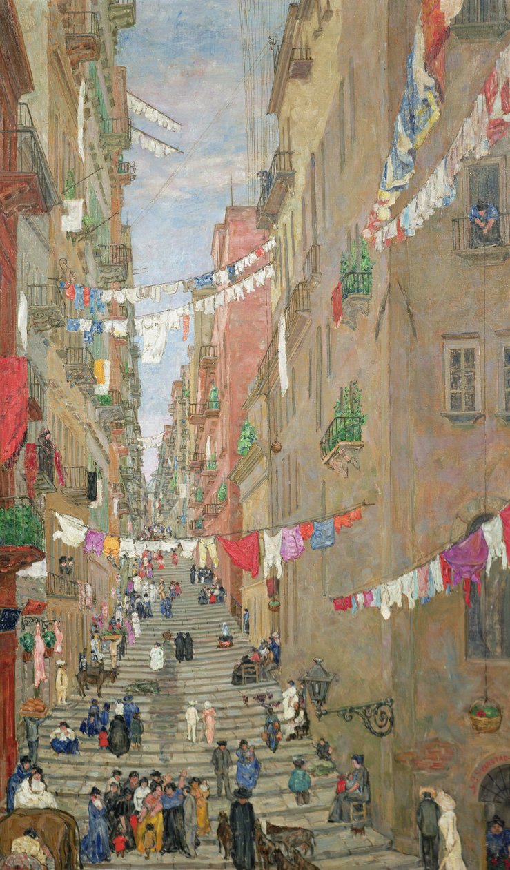 Pallonetto di Santa Lucia, Nápoly alkotó: Anders Svarstad