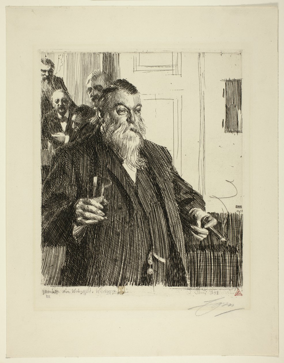 Pirítós II alkotó: Anders Leonard Zorn