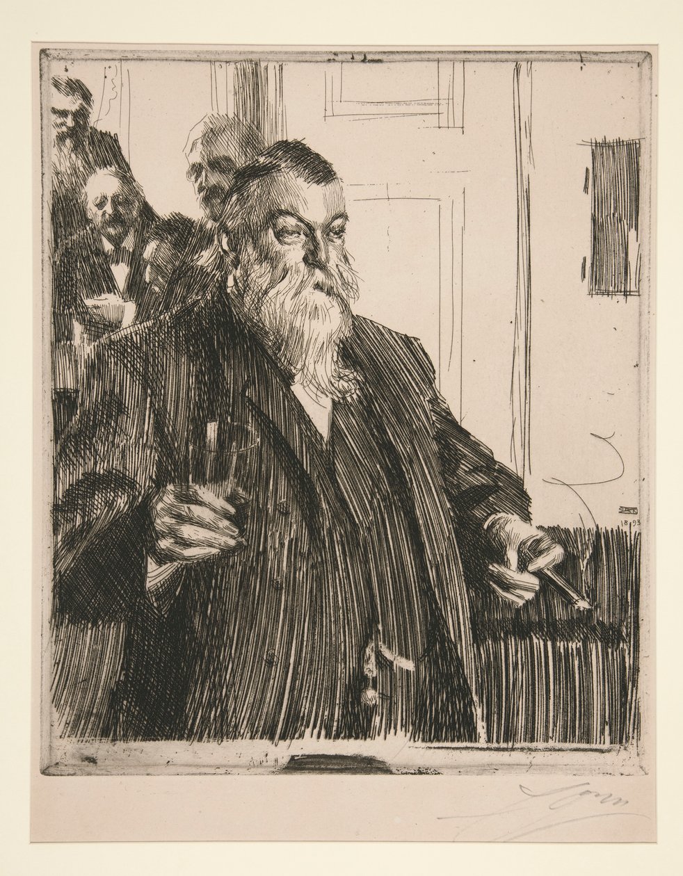 Pirítós II alkotó: Anders Leonard Zorn