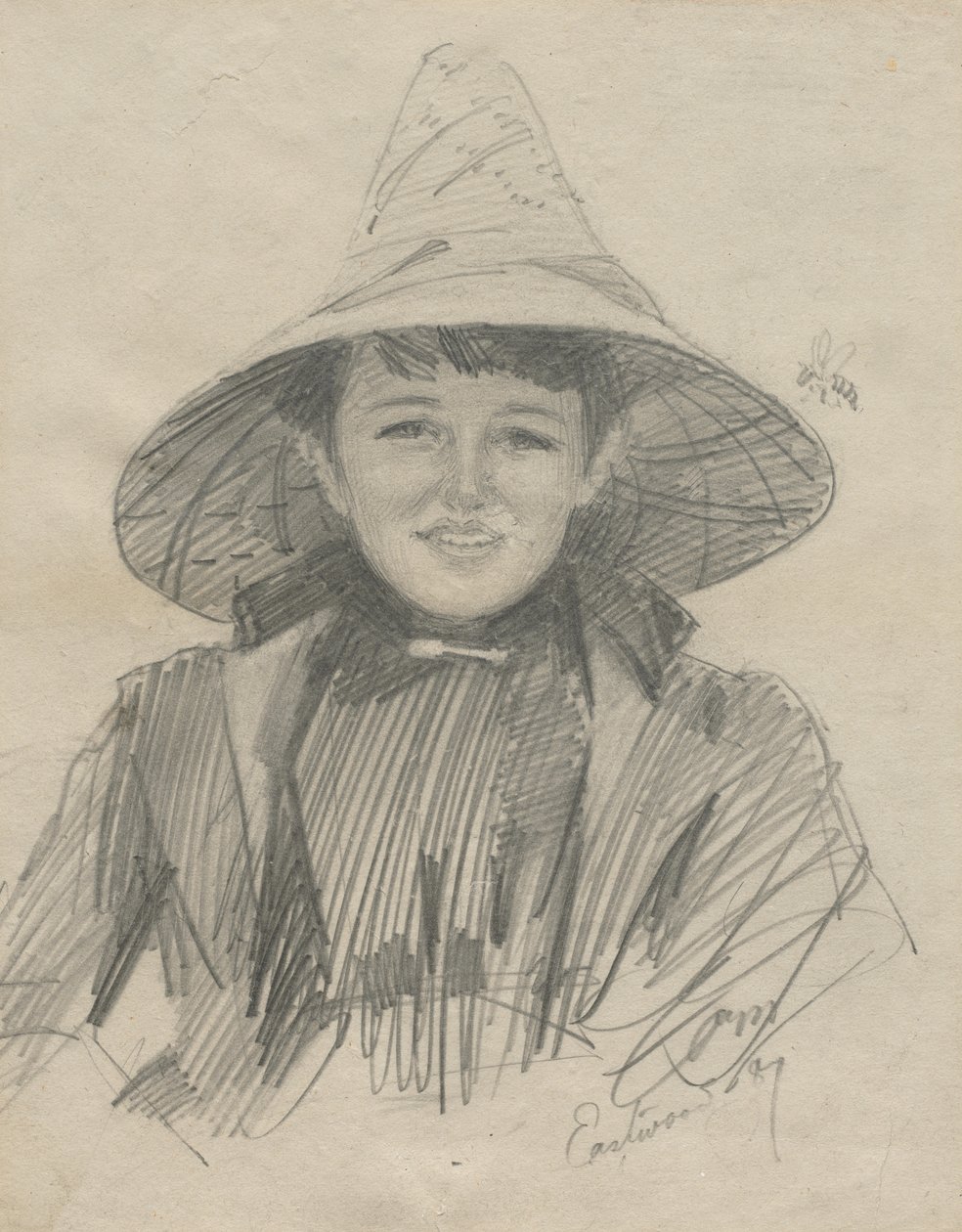 Ada Lymon (Nő egy nagy kalapban) alkotó: Anders Leonard Zorn