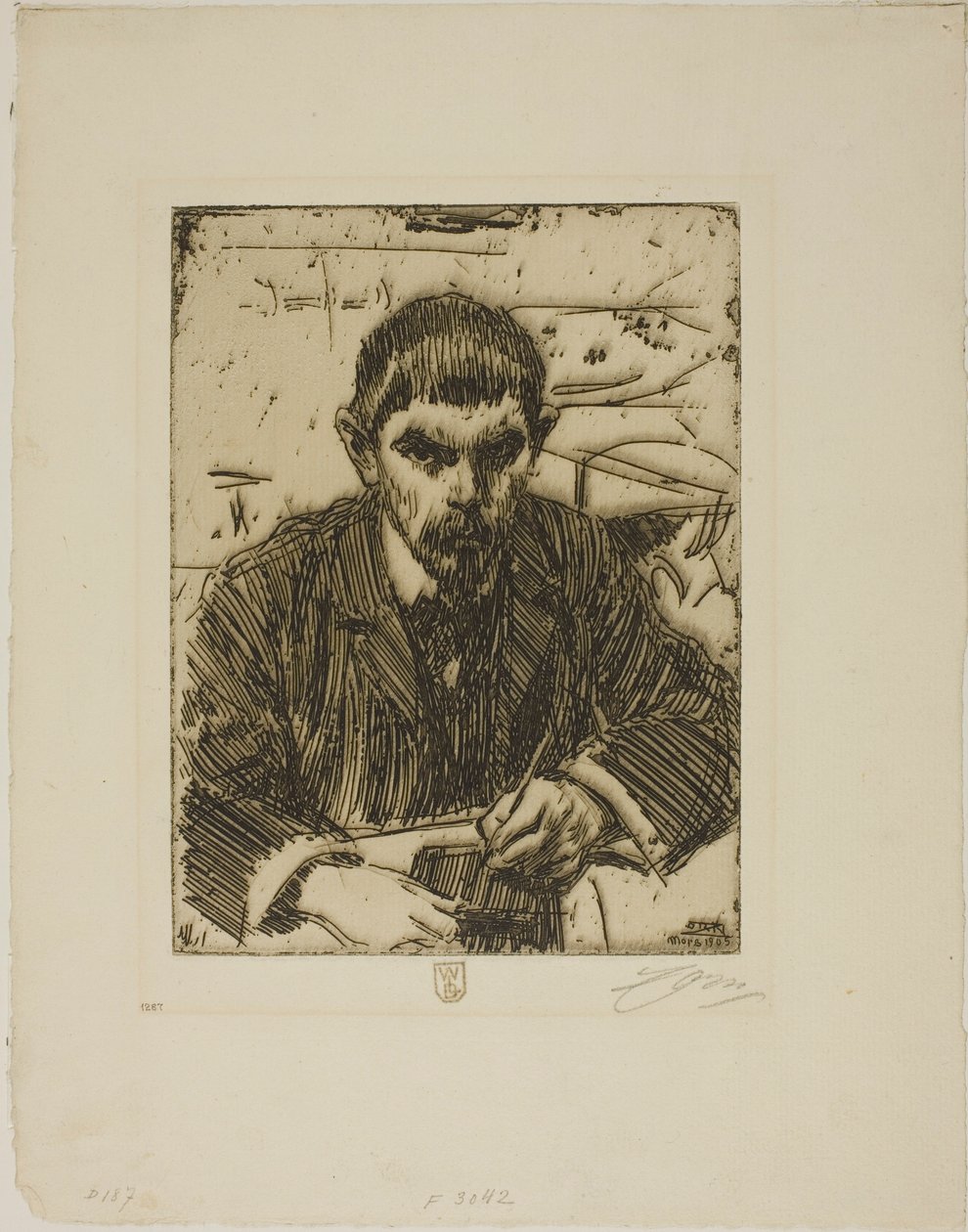 Albert Engström alkotó: Anders Zorn