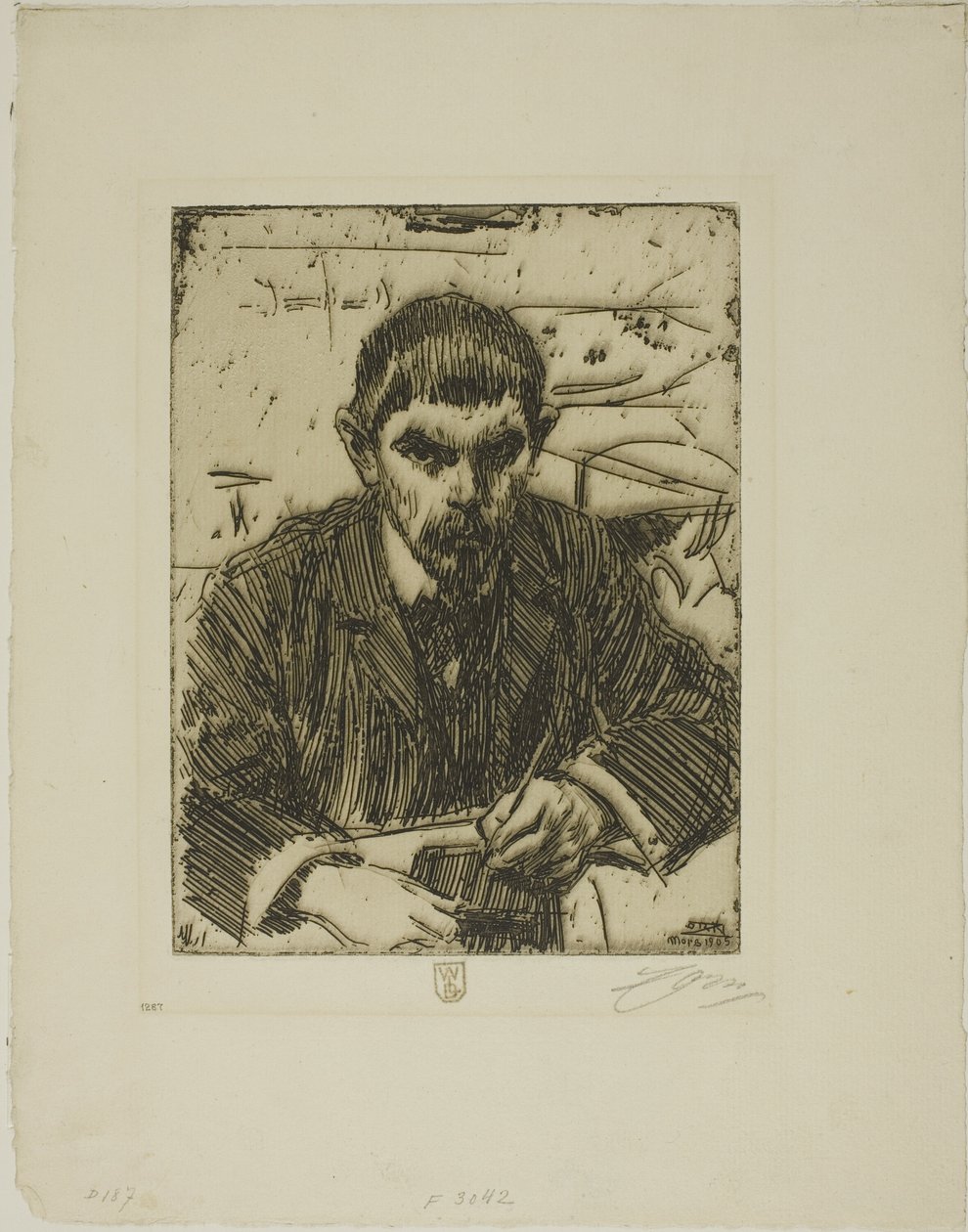 Albert Engström alkotó: Anders Leonard Zorn