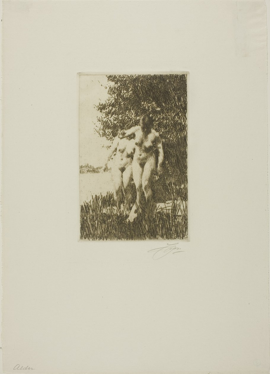 Égerfa alkotó: Anders Leonard Zorn