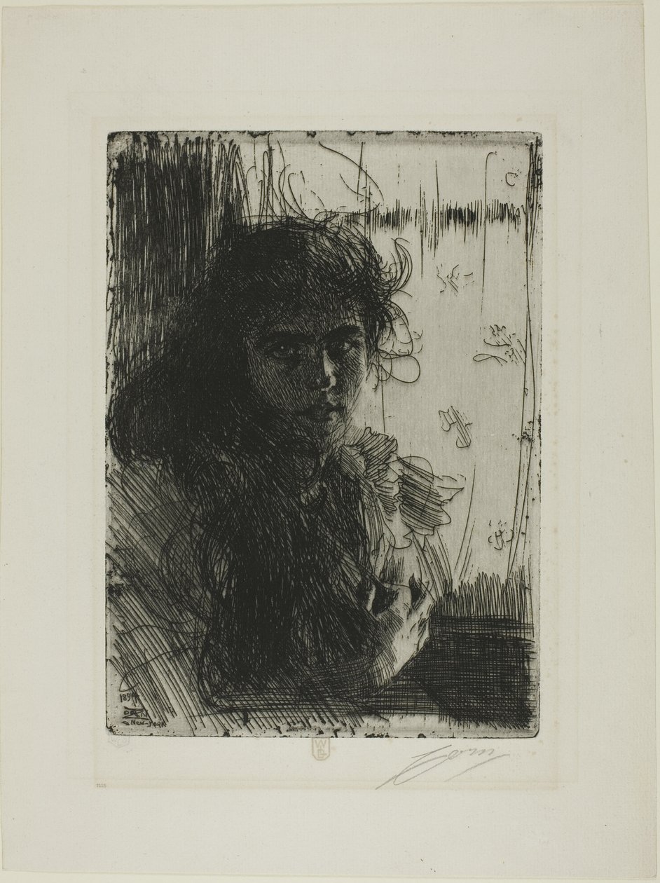 Egy ír lány vagy Annie alkotó: Anders Leonard Zorn