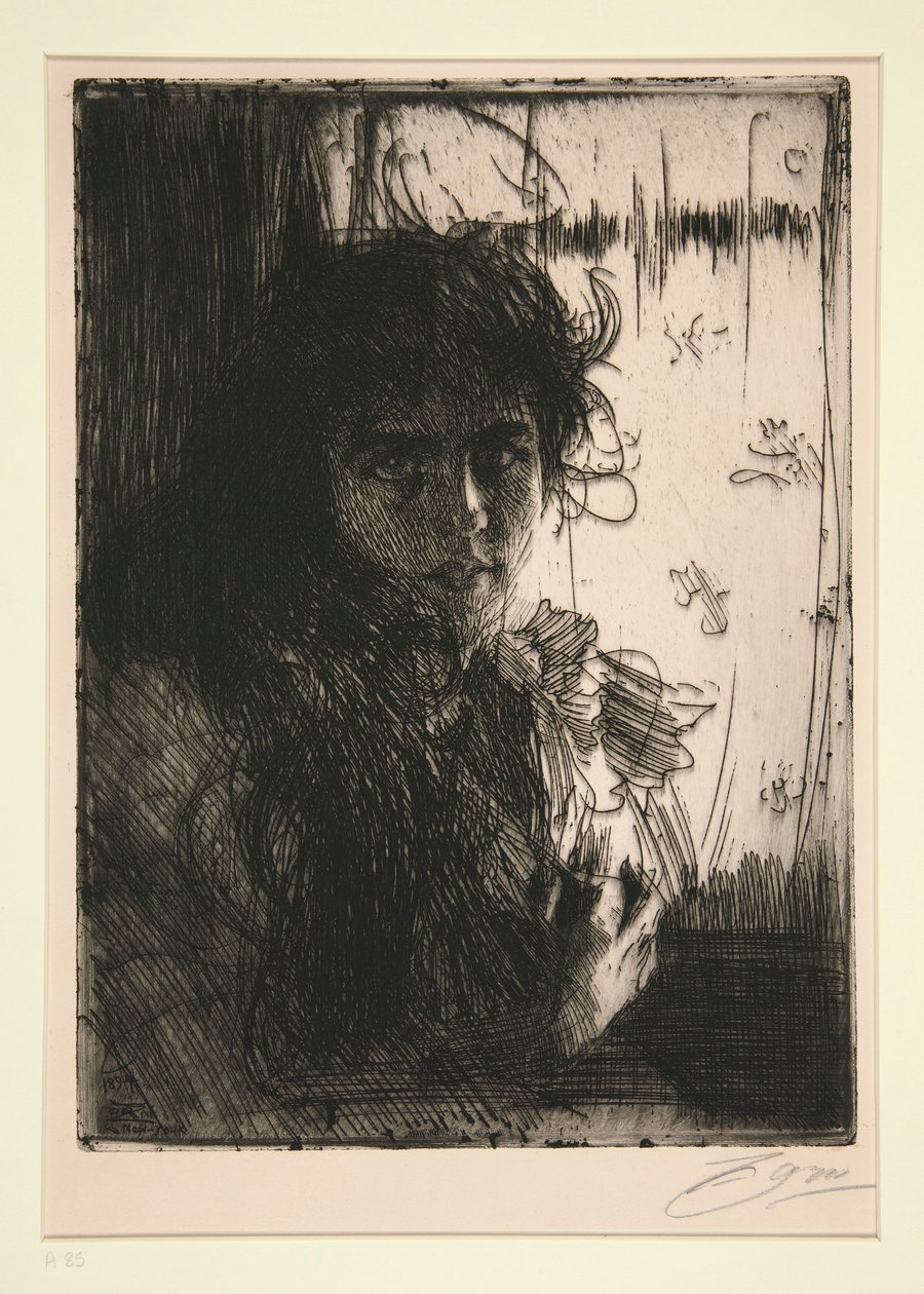 Egy ír lány vagy Annie alkotó: Anders Leonard Zorn