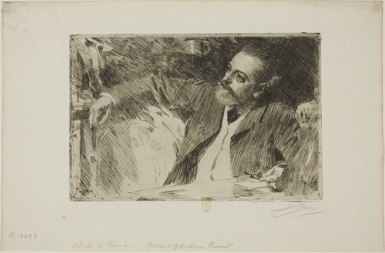 Antonin Proust alkotó: Anders Leonard Zorn