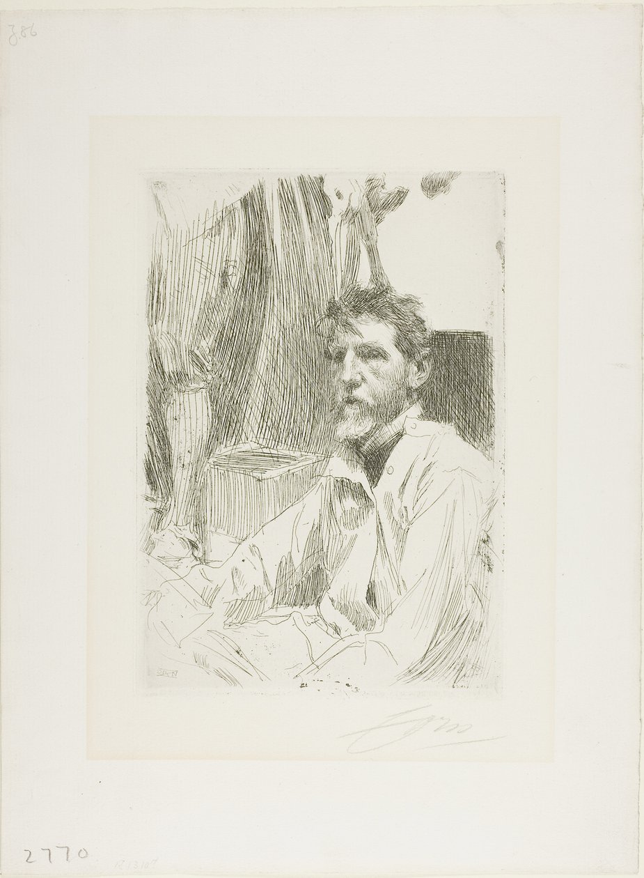 augusztus Szent Gaudens I alkotó: Anders Leonard Zorn