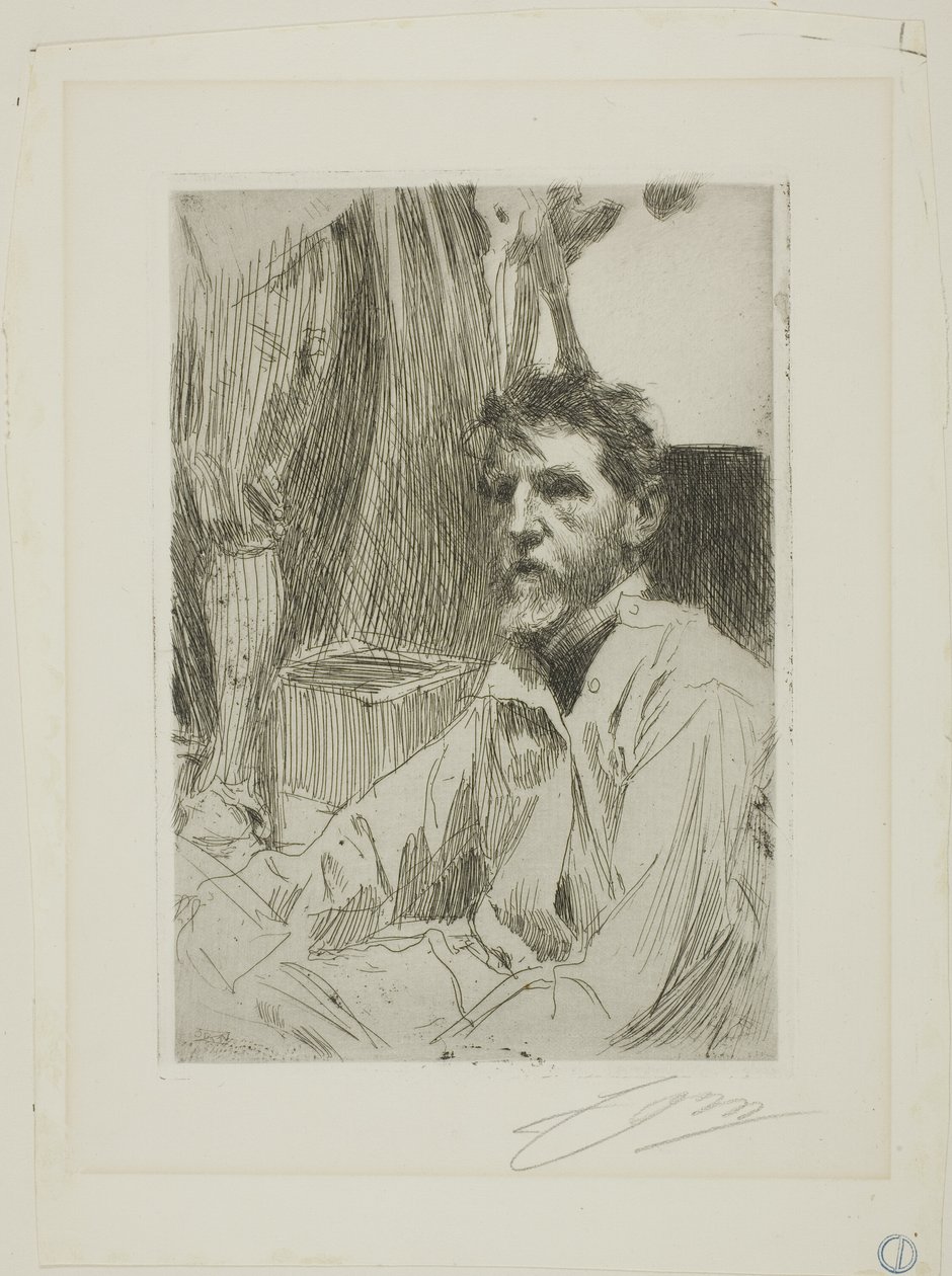 augusztus Szent Gaudens I alkotó: Anders Leonard Zorn