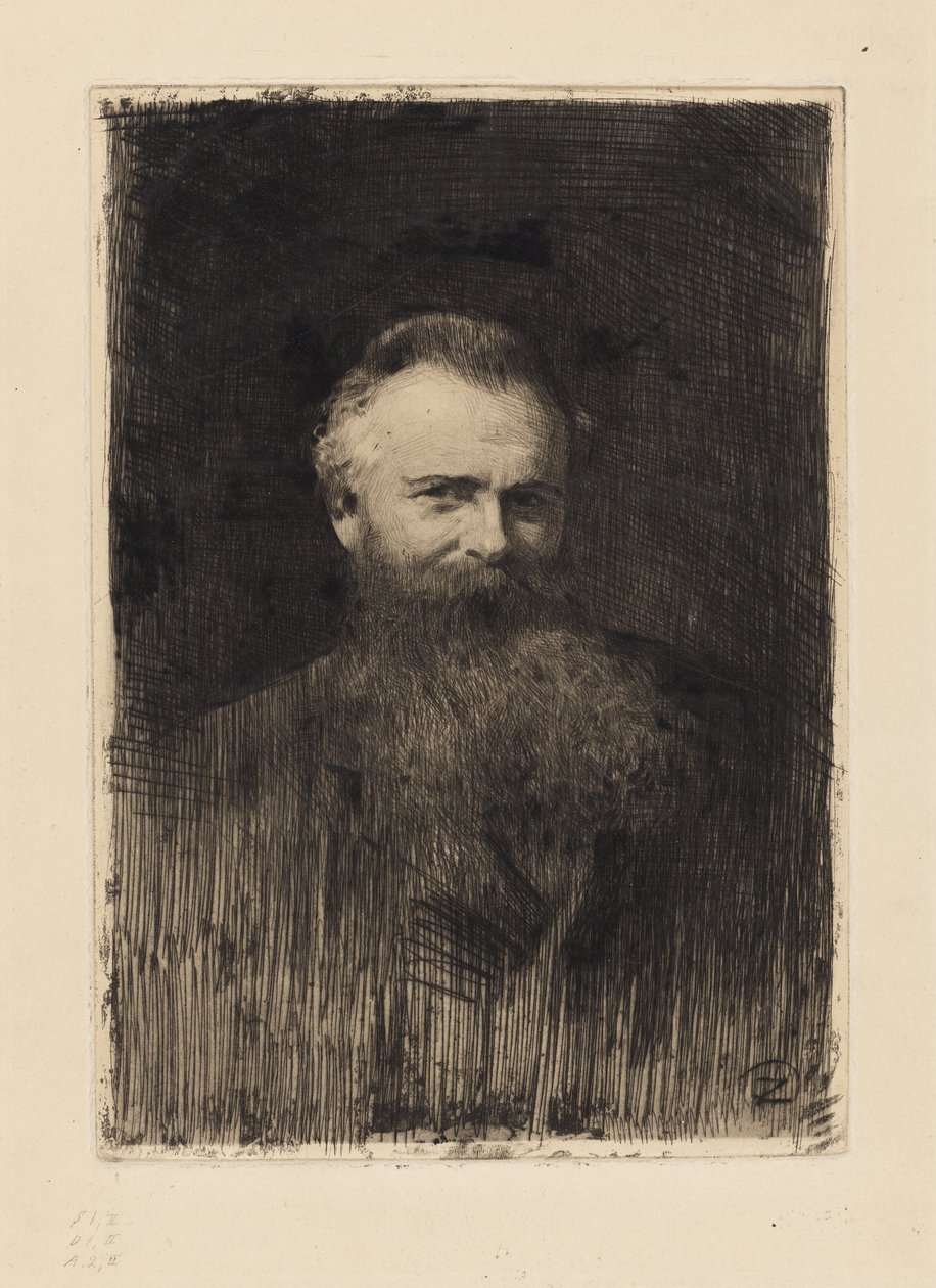 Axel Herman Hägg II. alkotó: Anders Zorn
