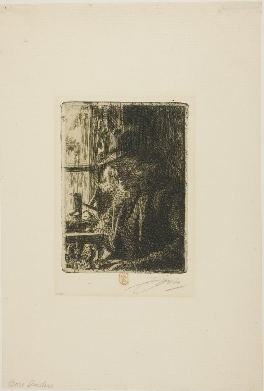 Bosl Anders, a Mora órakészítője alkotó: Anders Leonard Zorn