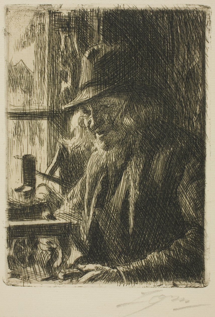 Bosl Anders, a Mora órakészítője alkotó: Anders Leonard Zorn