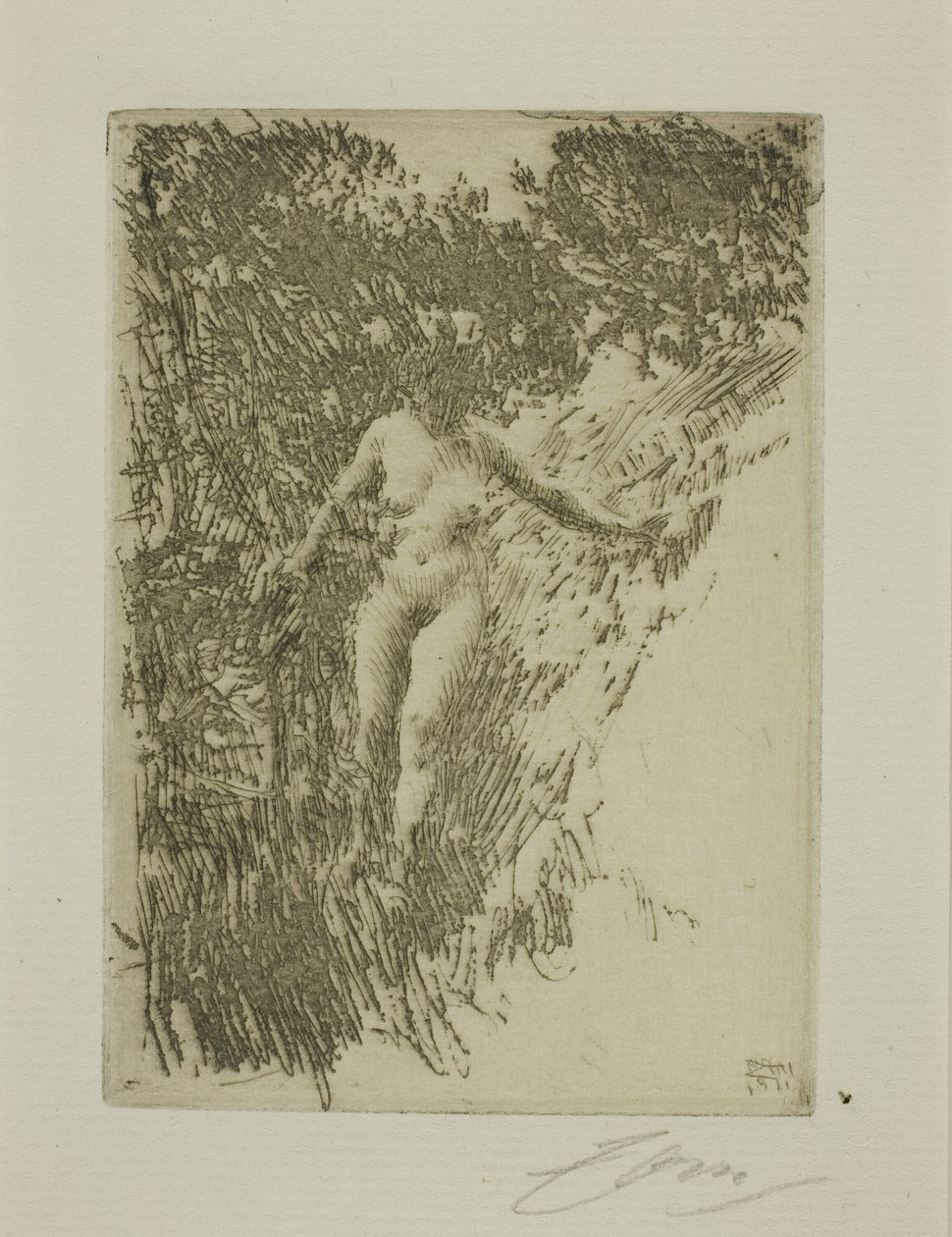 Bozót alkotó: Anders Leonard Zorn