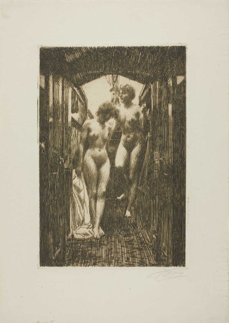 Kabin alkotó: Anders Leonard Zorn