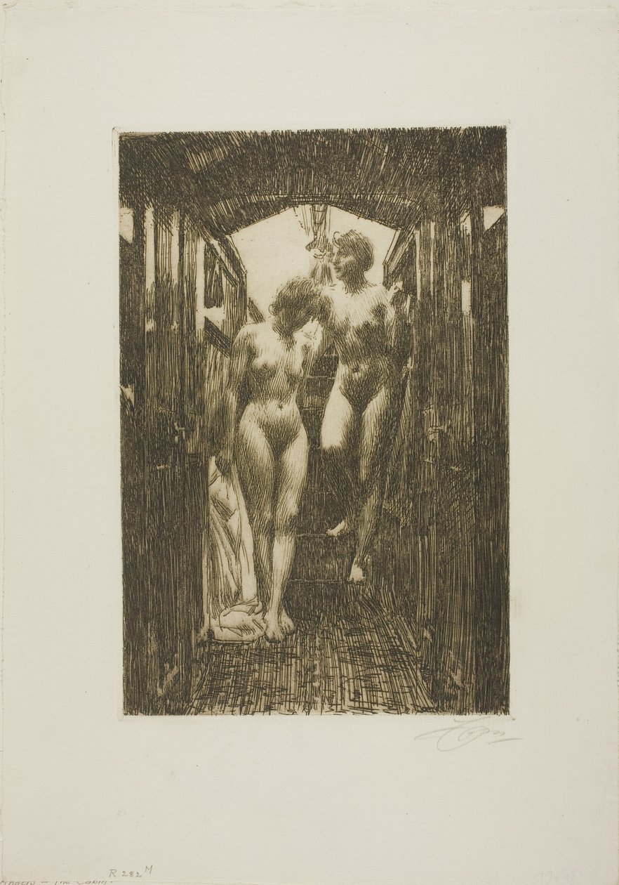 Kabin alkotó: Anders Leonard Zorn