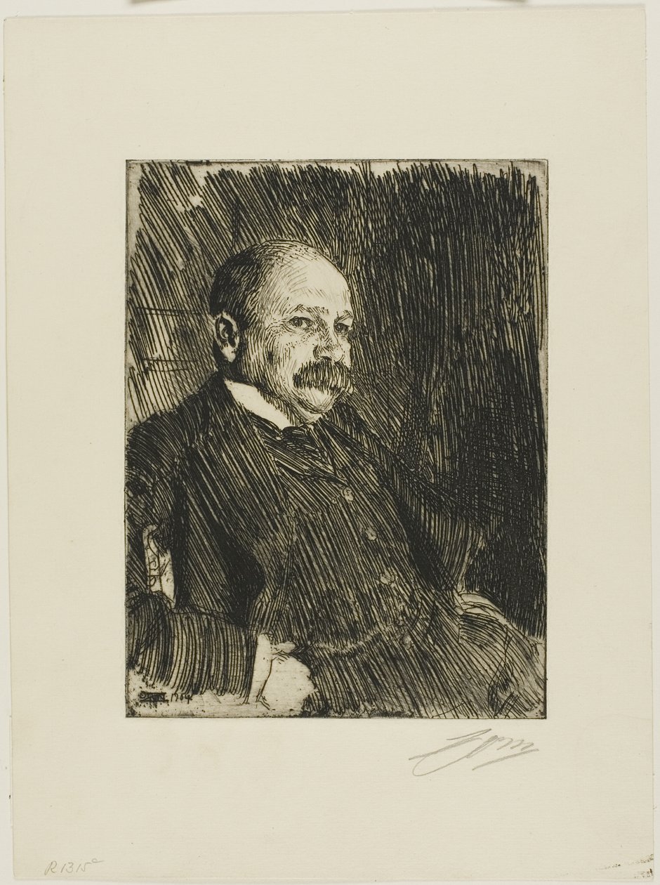 III. Lamont ezredes (mellszobor) alkotó: Anders Leonard Zorn