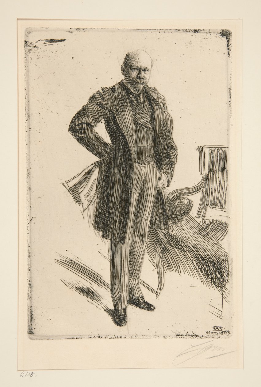 I. Lamont ezredes alkotó: Anders Leonard Zorn