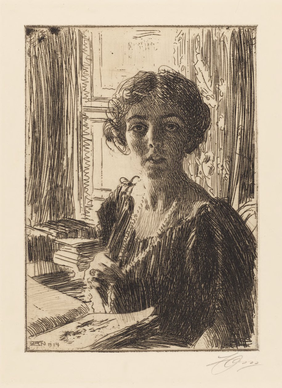 Margareta trónörökös hercegné alkotó: Anders Zorn
