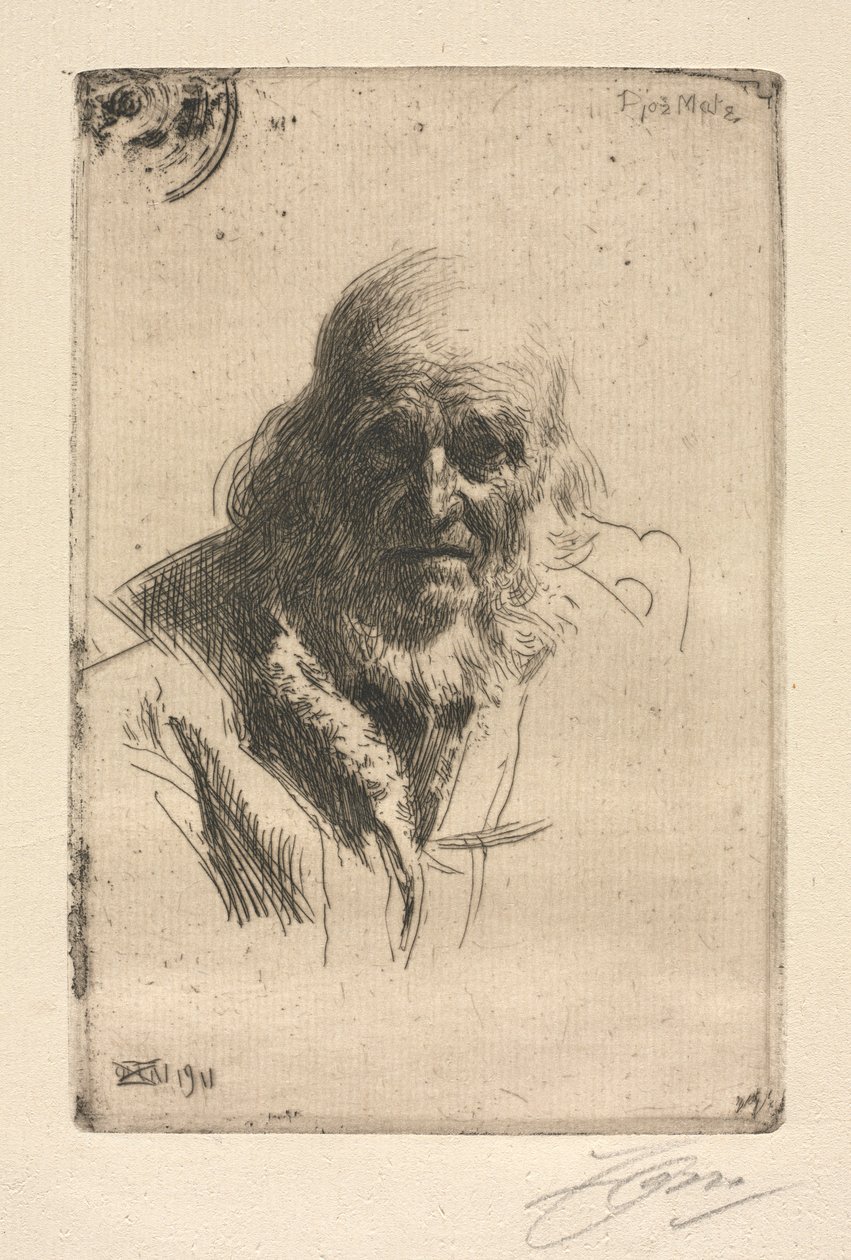 Djos Mats alkotó: Anders Leonard Zorn