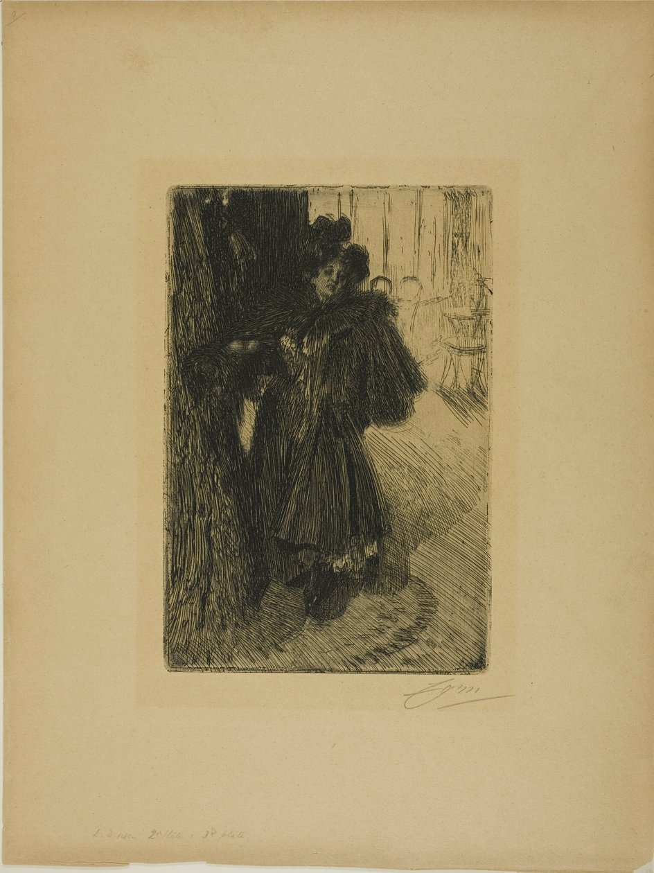 Éjszakai hatás II alkotó: Anders Leonard Zorn