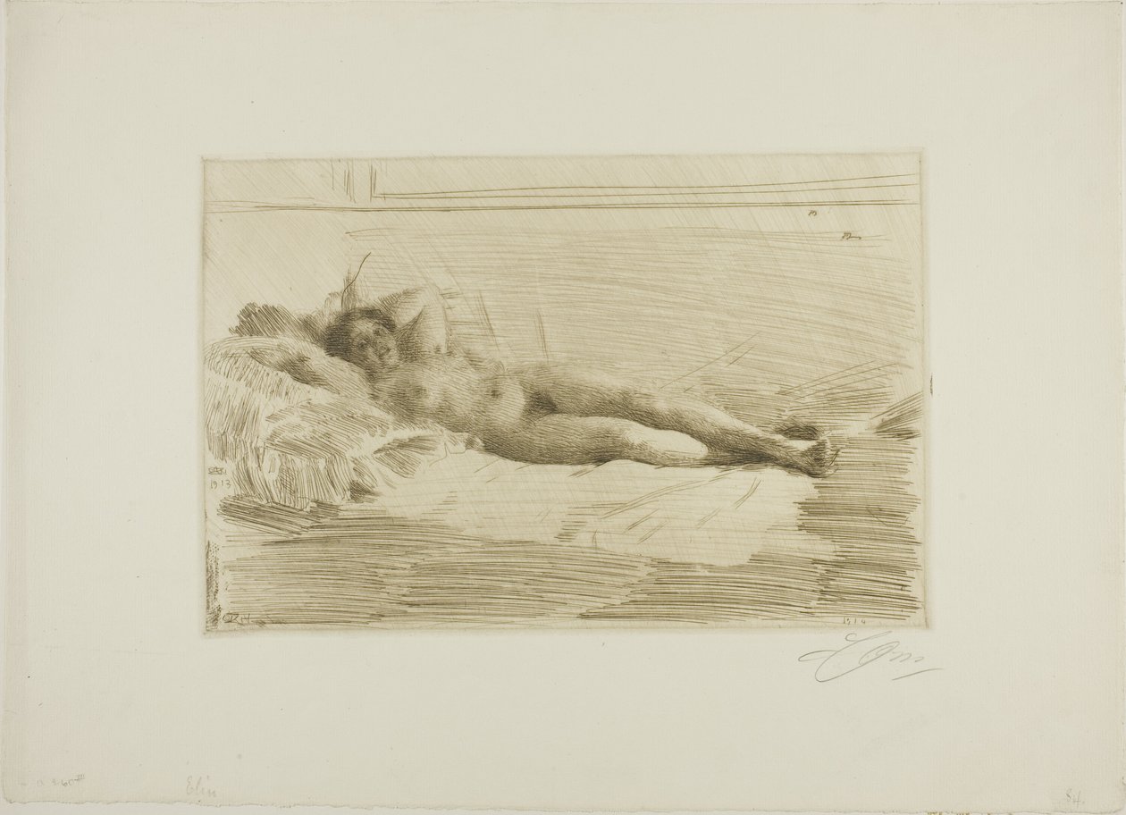 Elin alkotó: Anders Leonard Zorn