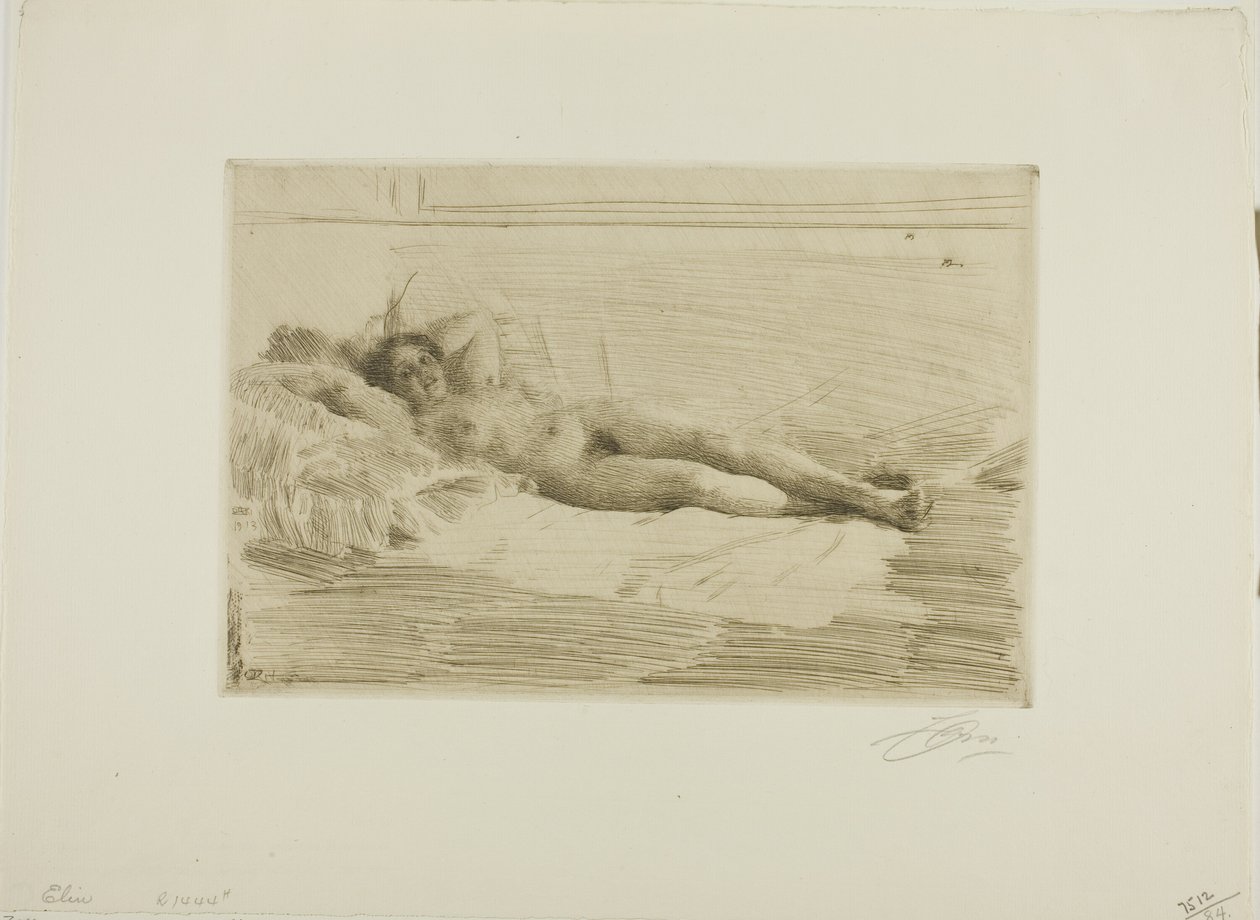 Elin alkotó: Anders Leonard Zorn