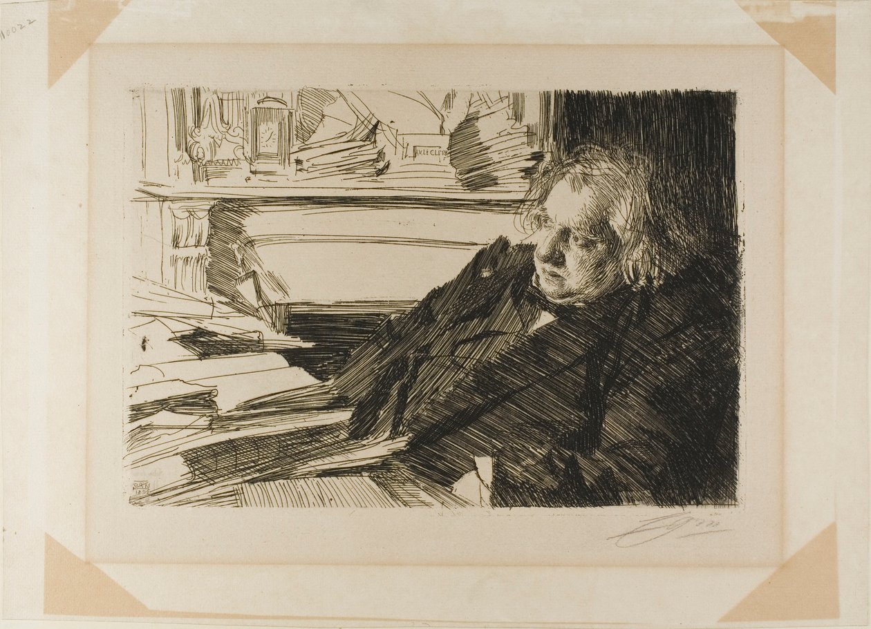 Ernest Renan alkotó: Anders Leonard Zorn