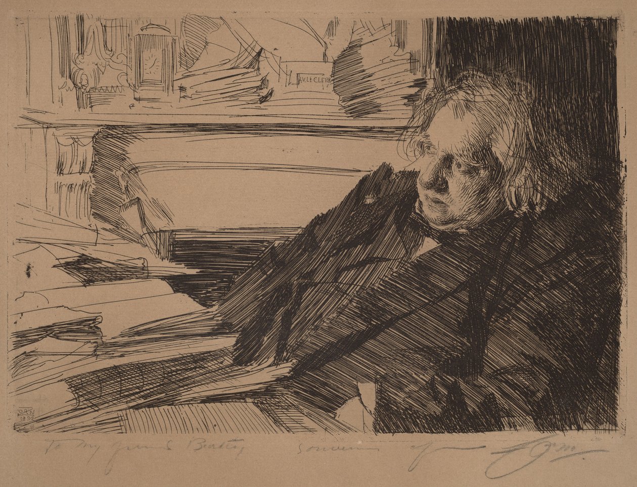 Ernest Renan alkotó: Anders Zorn