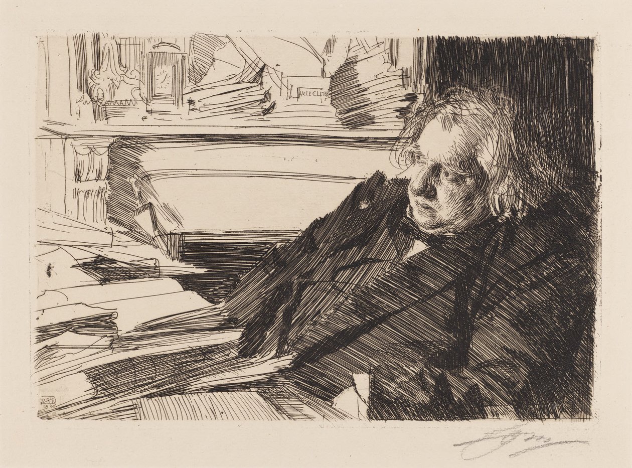 Ernest Renan alkotó: Anders Zorn