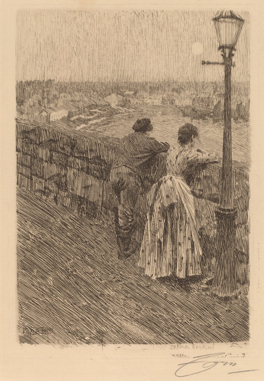 halász Saint Ivesben alkotó: Anders Leonard Zorn