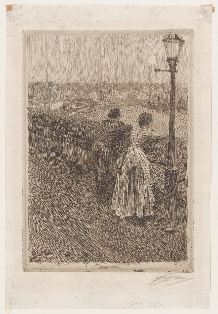 Halász Saint Ives-nál alkotó: Anders Zorn