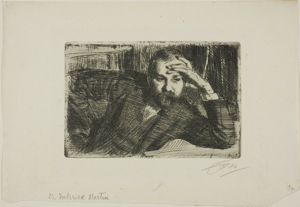 Fredrik Martin alkotó: Anders Leonard Zorn