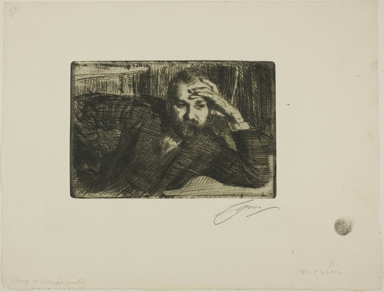 Fredrik Martin alkotó: Anders Leonard Zorn