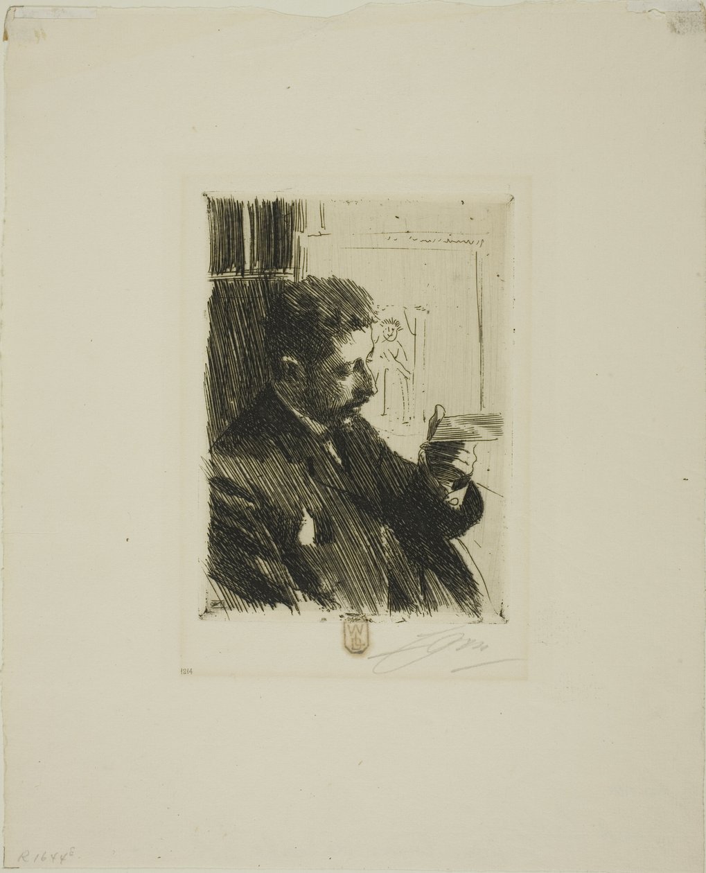 H. R. H. Eugen svéd herceg alkotó: Anders Leonard Zorn