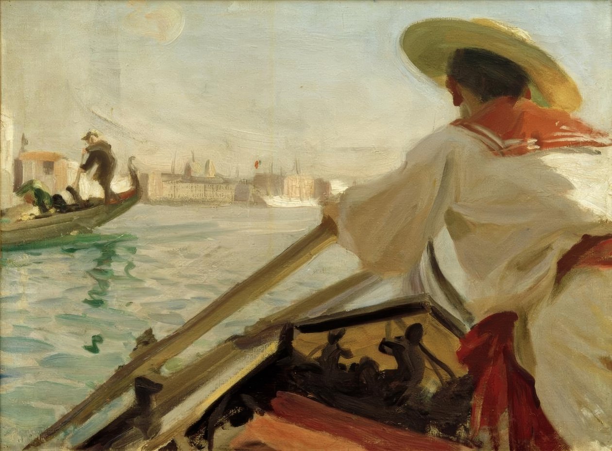 I min gondol alkotó: Anders Leonard Zorn