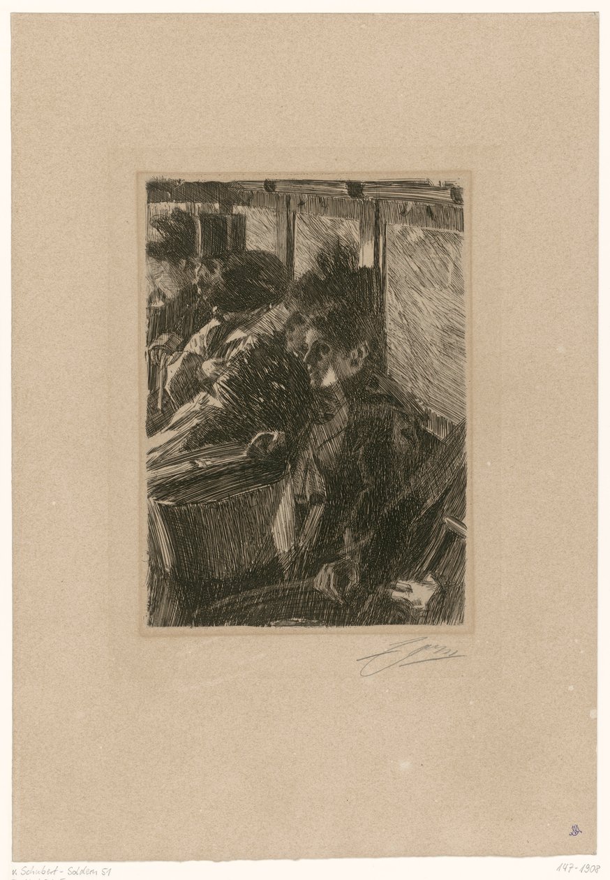 Az omnibuszban alkotó: Anders Zorn