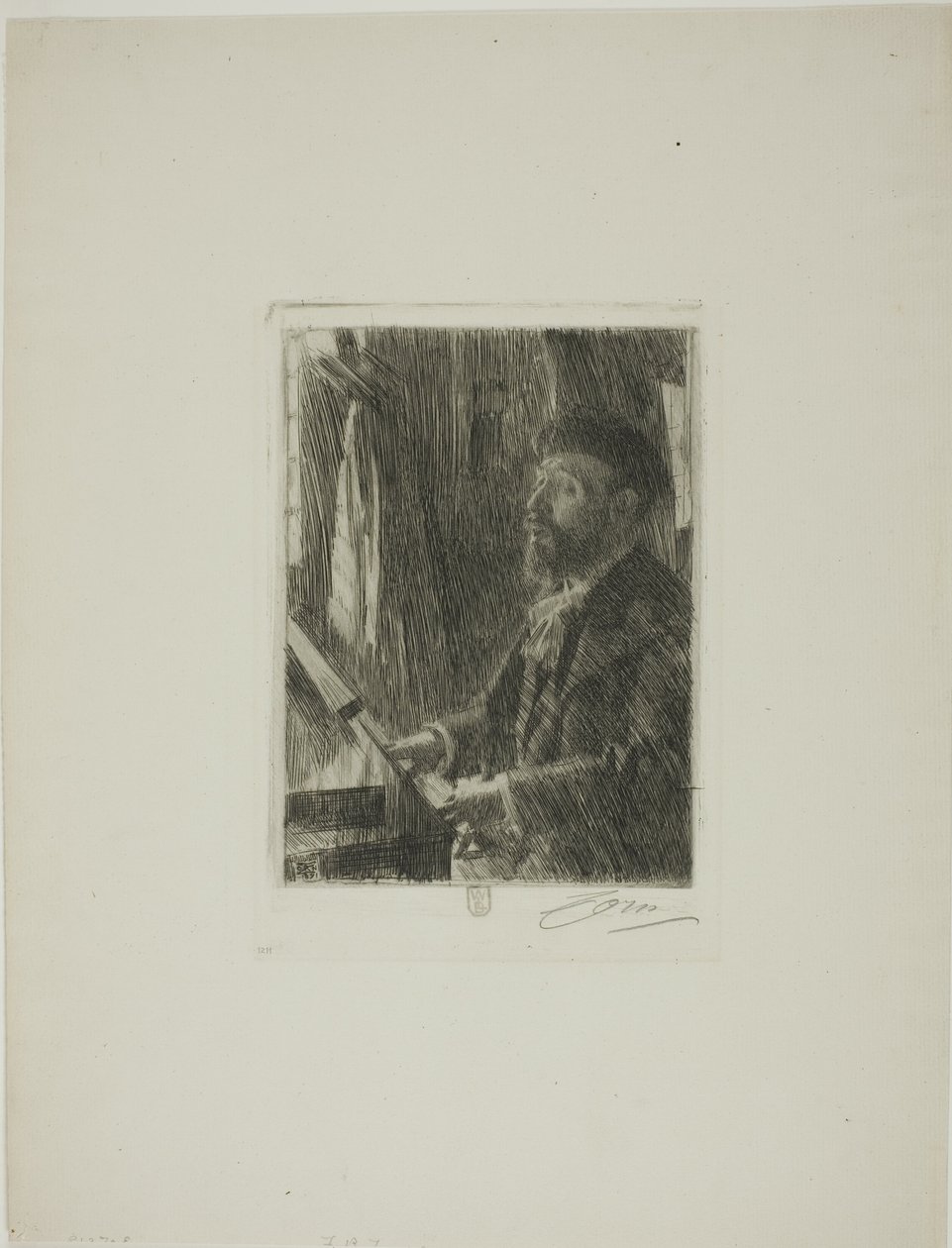 J. B. Faure alkotó: Anders Leonard Zorn