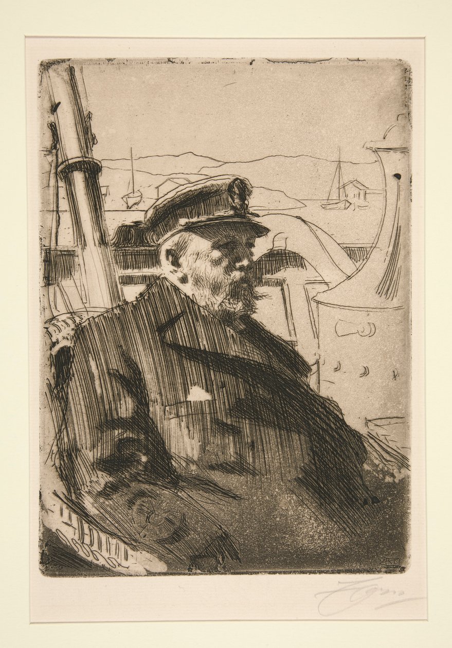 Oszkár király II alkotó: Anders Leonard Zorn