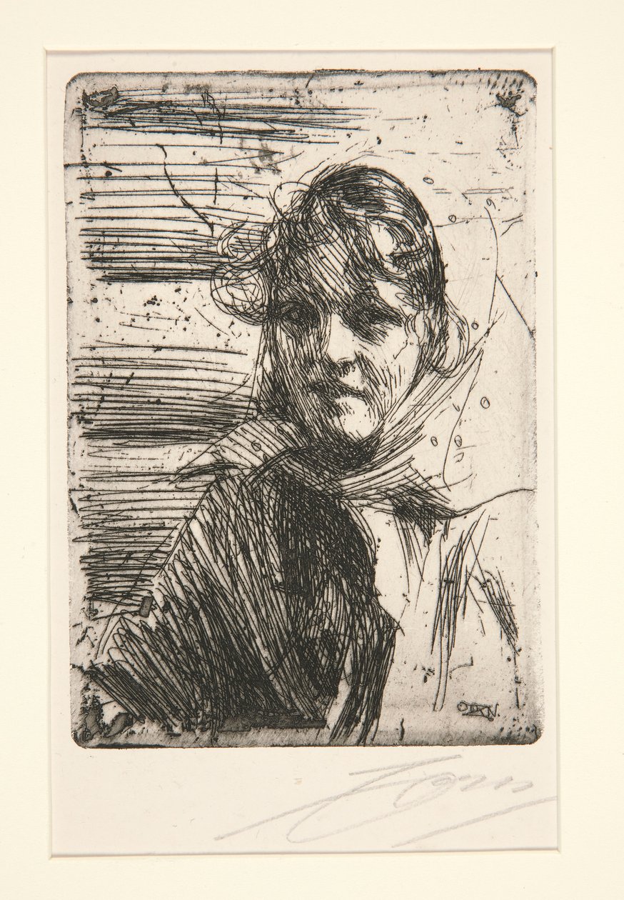 Kol Margit alkotó: Anders Leonard Zorn