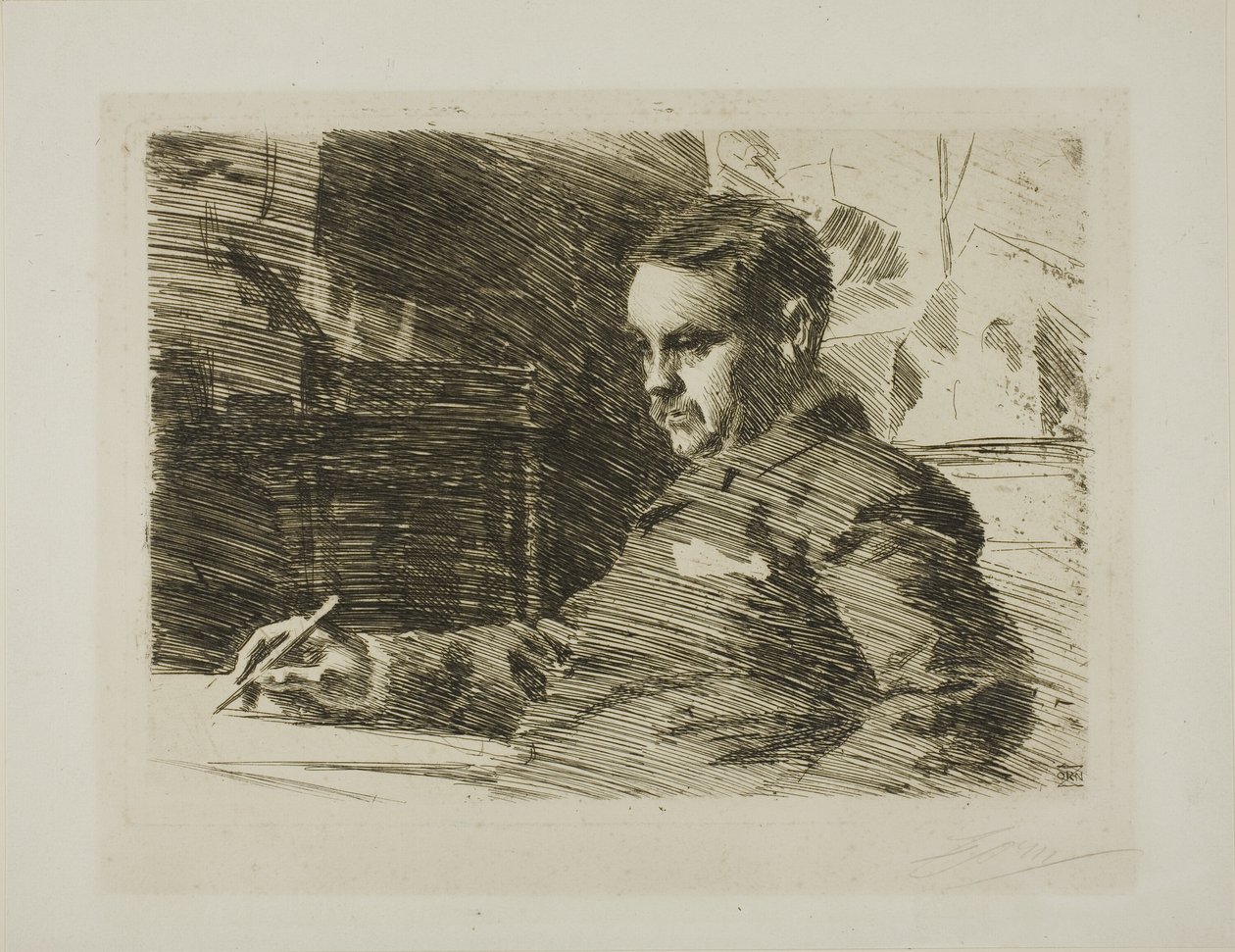 Wade ügyvéd alkotó: Anders Leonard Zorn