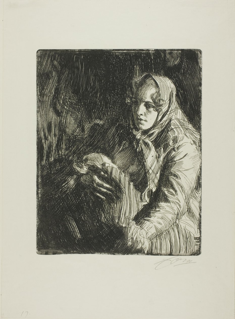 Madonna (Egy anya) alkotó: Anders Leonard Zorn