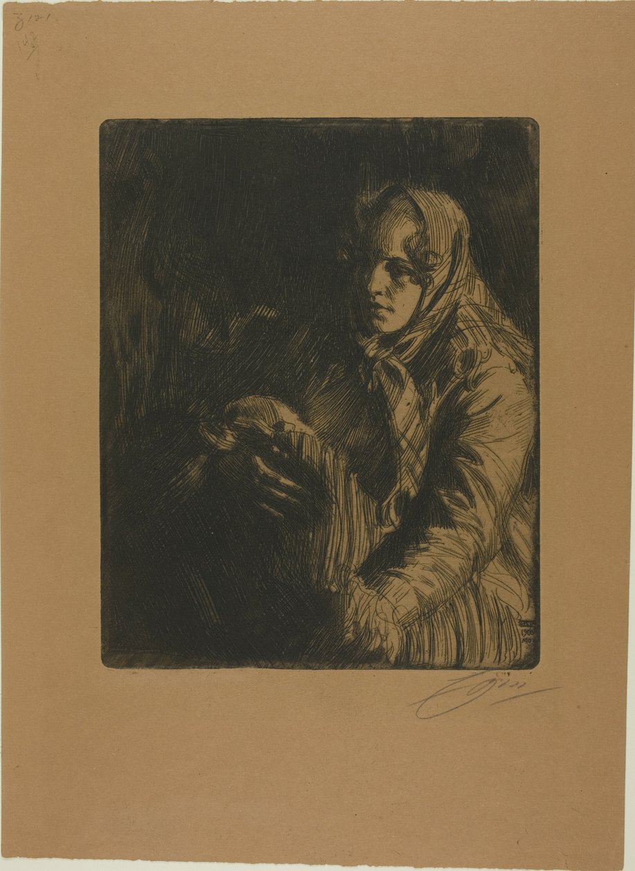 Madonna (Egy anya) alkotó: Anders Leonard Zorn