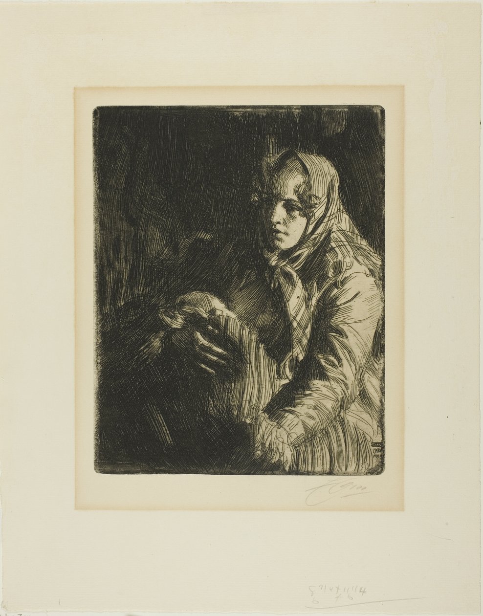 Madonna (Egy anya) alkotó: Anders Leonard Zorn
