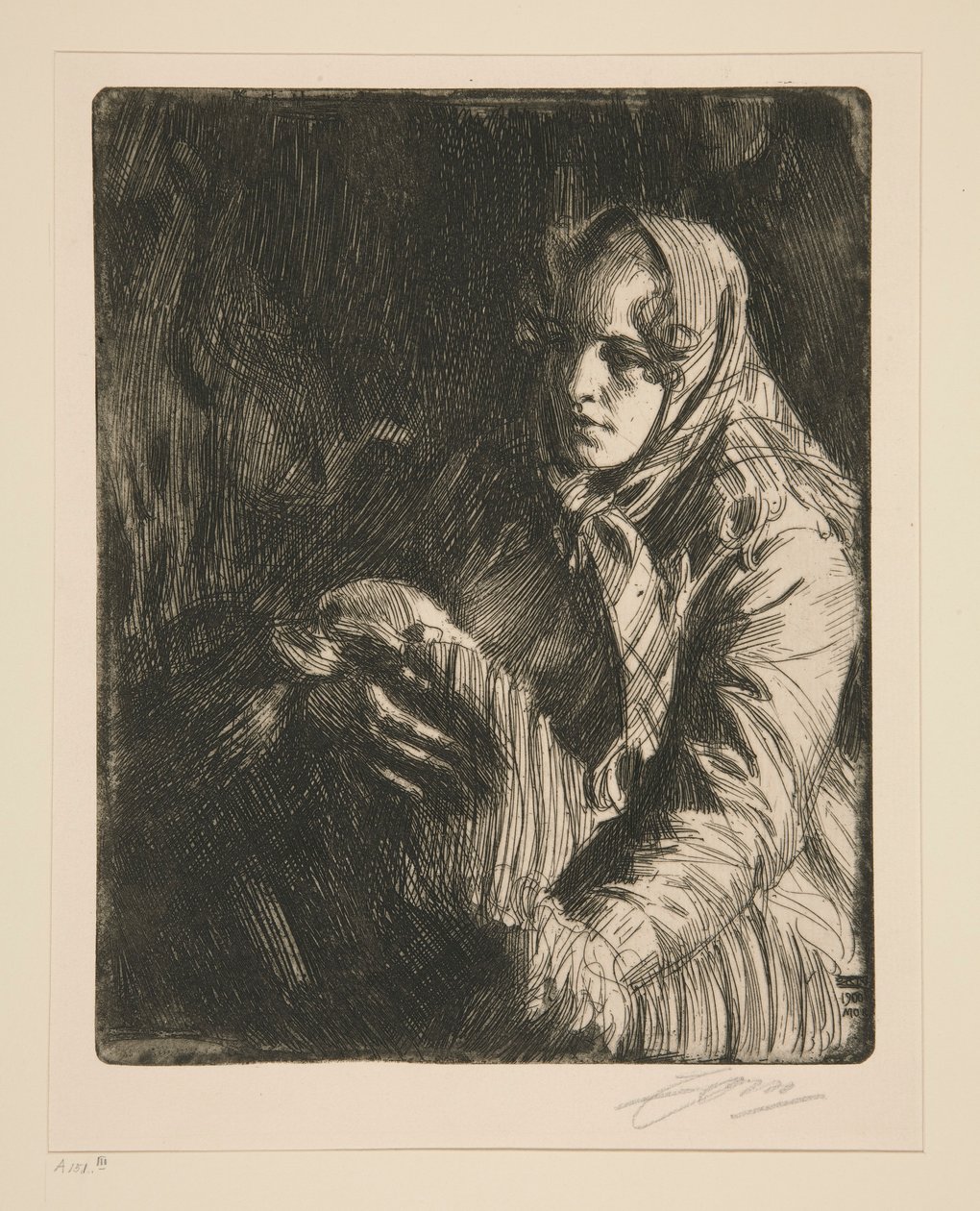 Madonna (Egy anya) alkotó: Anders Leonard Zorn